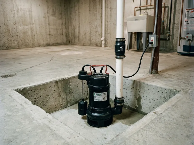 Sump Pump Installation Plumber in Pinhook Corner, OK